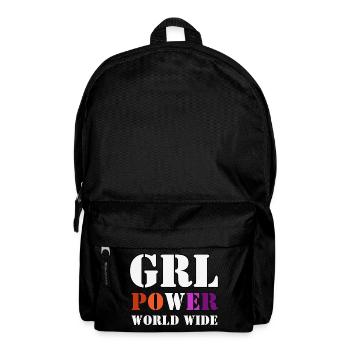 Girl Power - Backpack - black - Front
