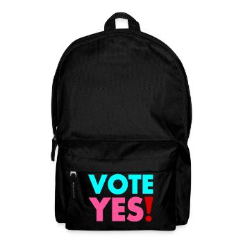 Vote yes - Backpack - black - Front