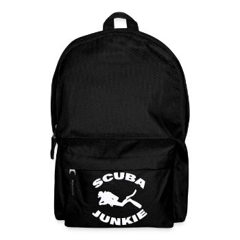 SCUBA JUNKIE - Backpack - black - Front