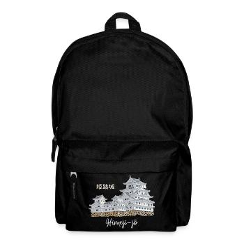 Burg Himeji-jo, Japan, Präfektur Hyogo, Zeichnung - Rucksack - Schwarz - Vorne