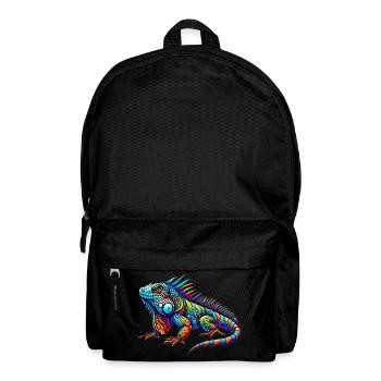 Leguan - Rucksack - Schwarz - Vorne
