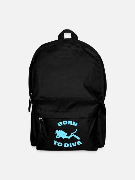 NÉ POUR PLONGER - Sac à dos - noir