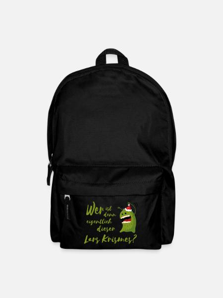 Wer ist denn eigentlich dieser Lars Krismes? - Rucksack - Schwarz