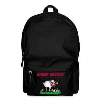 The Sheep Revolt - Backpack - black - Front