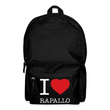 I LOVE RAPALLO - Backpack - black - Front