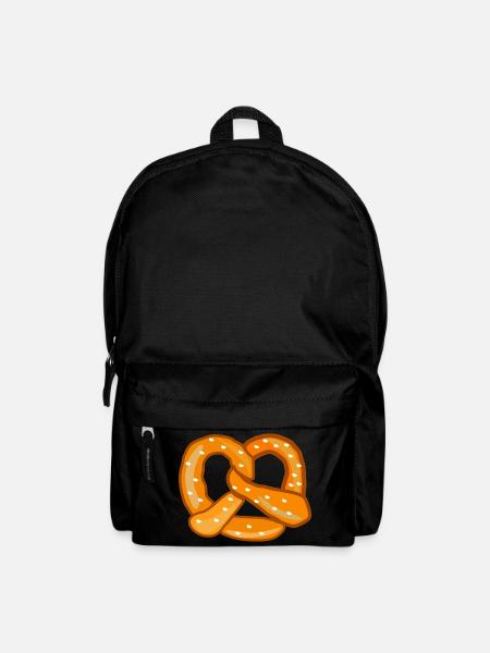 Brezel - Rucksack - Schwarz