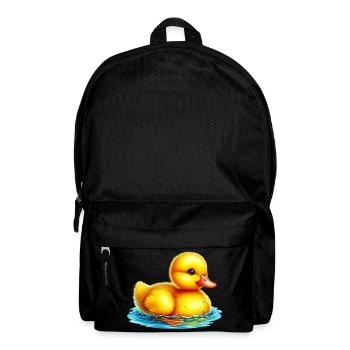 Ente Ente Ente Ente Ente - Rucksack - Schwarz - Vorne