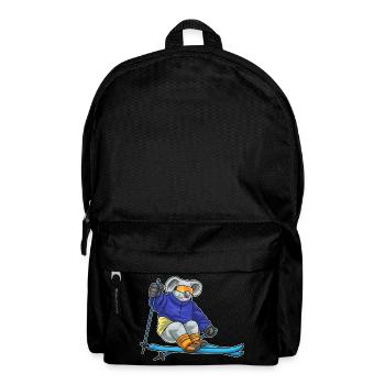Koala Skier Ski Winter Sports - Backpack - black - Front