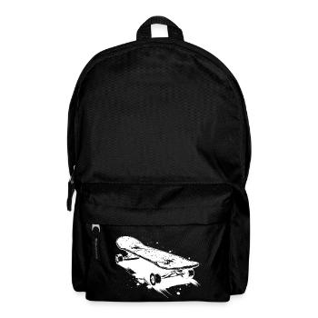 Skateboard Sketch - Backpack - black - Front
