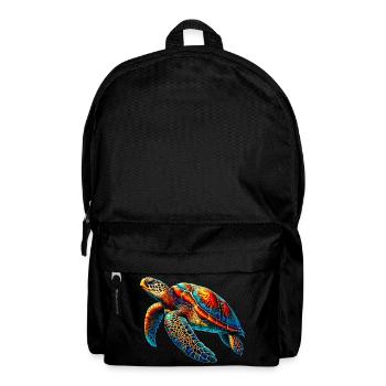 Sea turtle - Backpack - black - Front