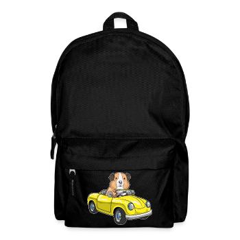 Guinea pig car - Backpack - black - Front