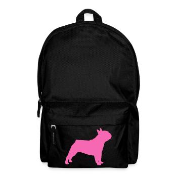 Carlin Rose Chien Carlin Vie Animal Amour Animal Rose - Sac à dos - noir - Devant