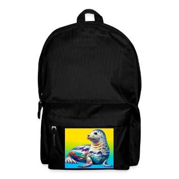 Phoque - Sac à dos - noir - Devant