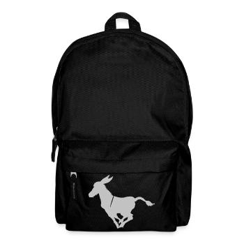 Süßer Esel Geschenkidee für Eselfreunde - Rucksack - Schwarz - Vorne
