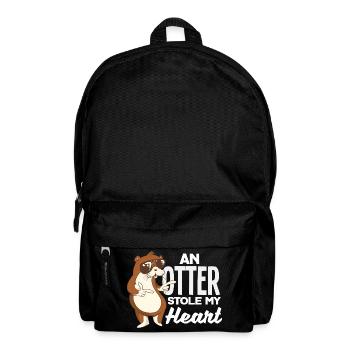 Seeotter Stoly My Heart - Rucksack - Schwarz - Vorne