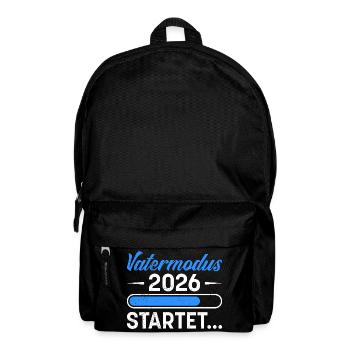 Future Dad FATHER MODE 2026 STARTS - Backpack - black - Front