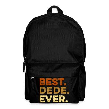 Türk Dede Design - Bester Dede (Opa) aller Zeiten  - Rucksack - Schwarz - Vorne