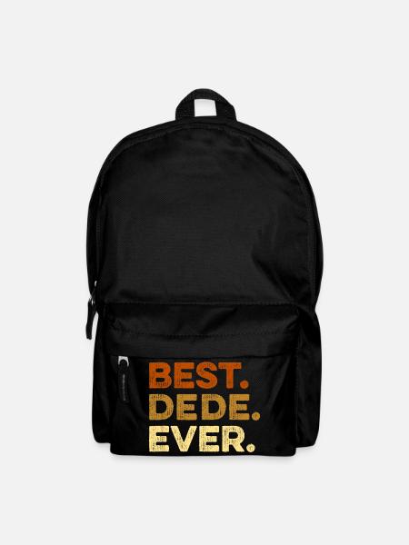 Türk Dede Design - Best Dede (Grandpa) of All Time - Backpack - black