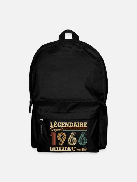 Legendär seit 1966 Vintage-Geburtstagsgeschenk - Rucksack - Schwarz