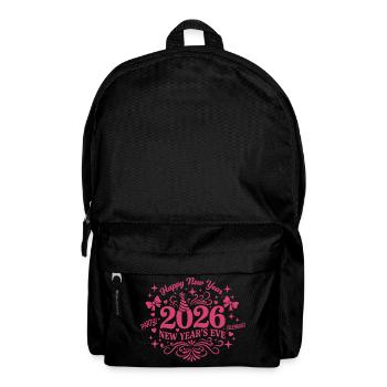 Celebrate 2026 New Year's Eve Fireworks Design - Backpack - black - Front