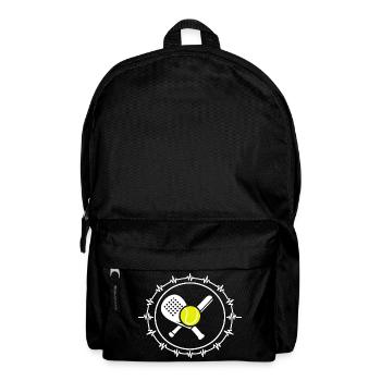 Padel Ball Padel Tennis Herz Geschenk Spieler - Rucksack - Schwarz - Vorne