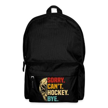 HOCKEY - Rucksack - Schwarz - Vorne