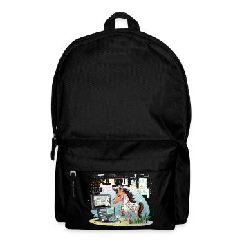 Digital Graffiti Pony - Backpack - black - Front