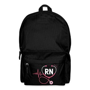 Stéthoscope à battement cardiaque RN - Sac à dos - noir - Devant