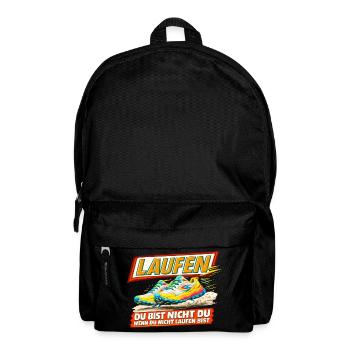 Running - You are only you when you run - Backpack - black - Front