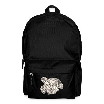 Ingwer Skizze - Rucksack - Schwarz - Vorne
