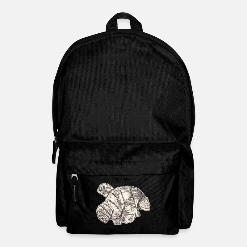 Ingwer Skizze - Rucksack - Schwarz