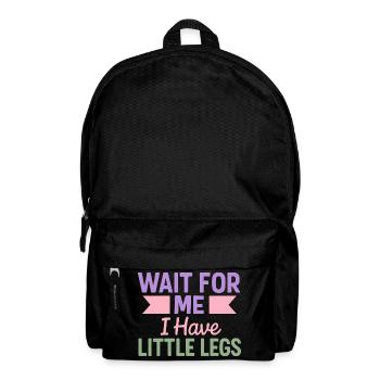 Cute Saying Humor Meme Funny Gift Idea - Backpack - black - Front