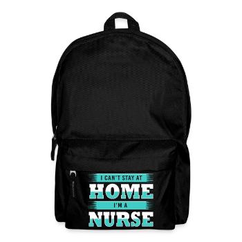 Krankenpfleger Krankenhaus Pfleger Geschenk - Rucksack - Schwarz - Vorne
