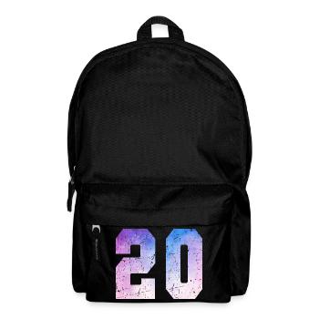 Ausgabe 20 – 20-jähriges Jubiläumsgeschenk - Rucksack - Schwarz - Vorne