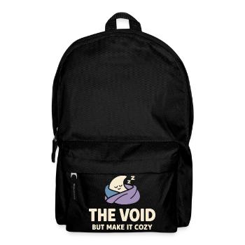 Existenzieller Humor, Nihilismus, Humor, - Rucksack - Schwarz - Vorne