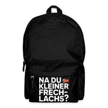Na Du Kleiner Frechlachs Gamer Lachs Meme Zocker - Rucksack - Schwarz - Vorne