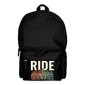 Ride Gravel Bike Bike Adventure Outdoor - Backpack - black - Front