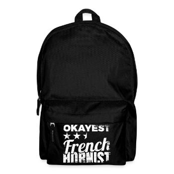 Coriste moyen - Sac à dos - noir - Devant