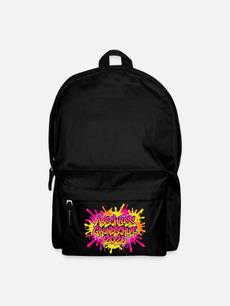 Grundschule Abschluss 2026 Graffiti  - Rucksack - Schwarz