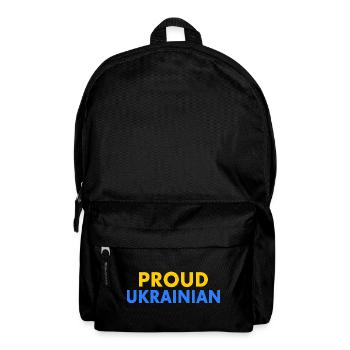 Proud ukrainian - Backpack - black - Front