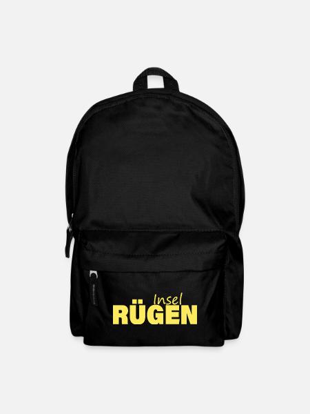 INSEL RÜGEN - Rucksack - Schwarz