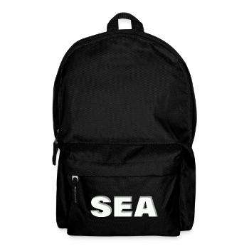 SEA - Rucksack - Schwarz - Vorne