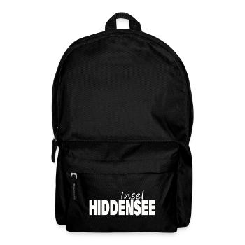 HIDDENSEE - Rucksack - Schwarz - Vorne