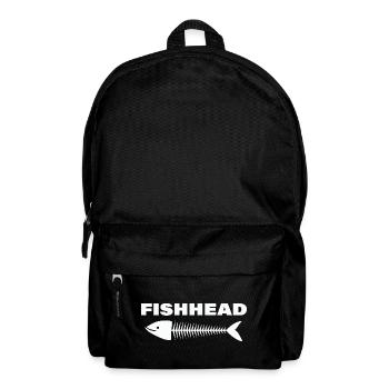 FISHHEAD - Rucksack - Schwarz - Vorne