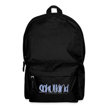 Schulkind Einschulung Grundschule Geschenk - Rucksack - Schwarz - Vorne