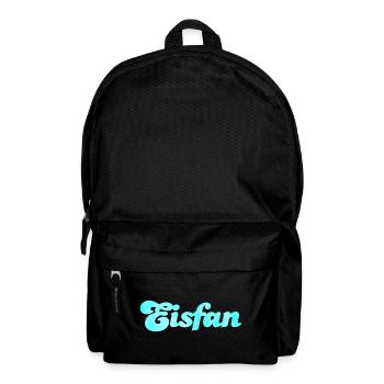 Eisfan cool Statement Eiscreme Eis Eiskrem Fan - Rucksack - Schwarz - Vorne