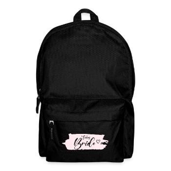 Bride -Team Bride! Personalisierbar - Rucksack - Schwarz - Vorne