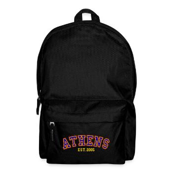 Athènes Est.2005 - Sac à dos - noir - Devant