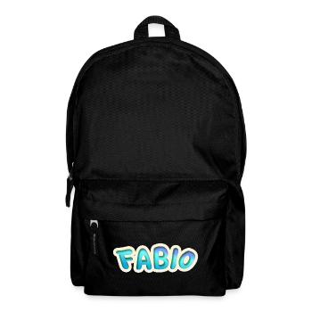 Fabio en tant que métier - Sac à dos - noir - Devant