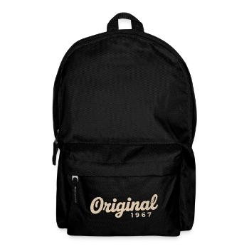 Geburtstagsgeschenk 1967 | Geboren 1967 - Rucksack - Schwarz - Vorne